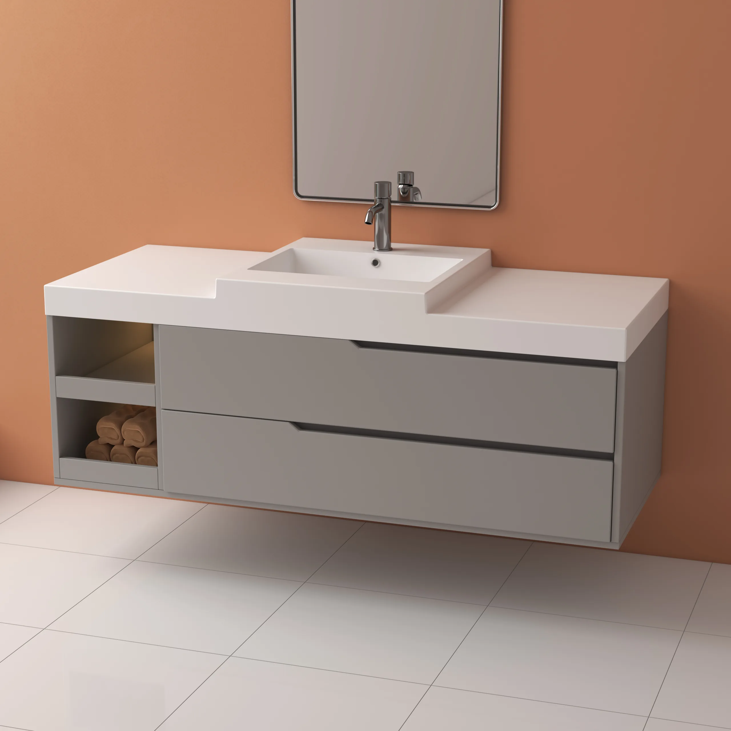 Solid Surface Basin