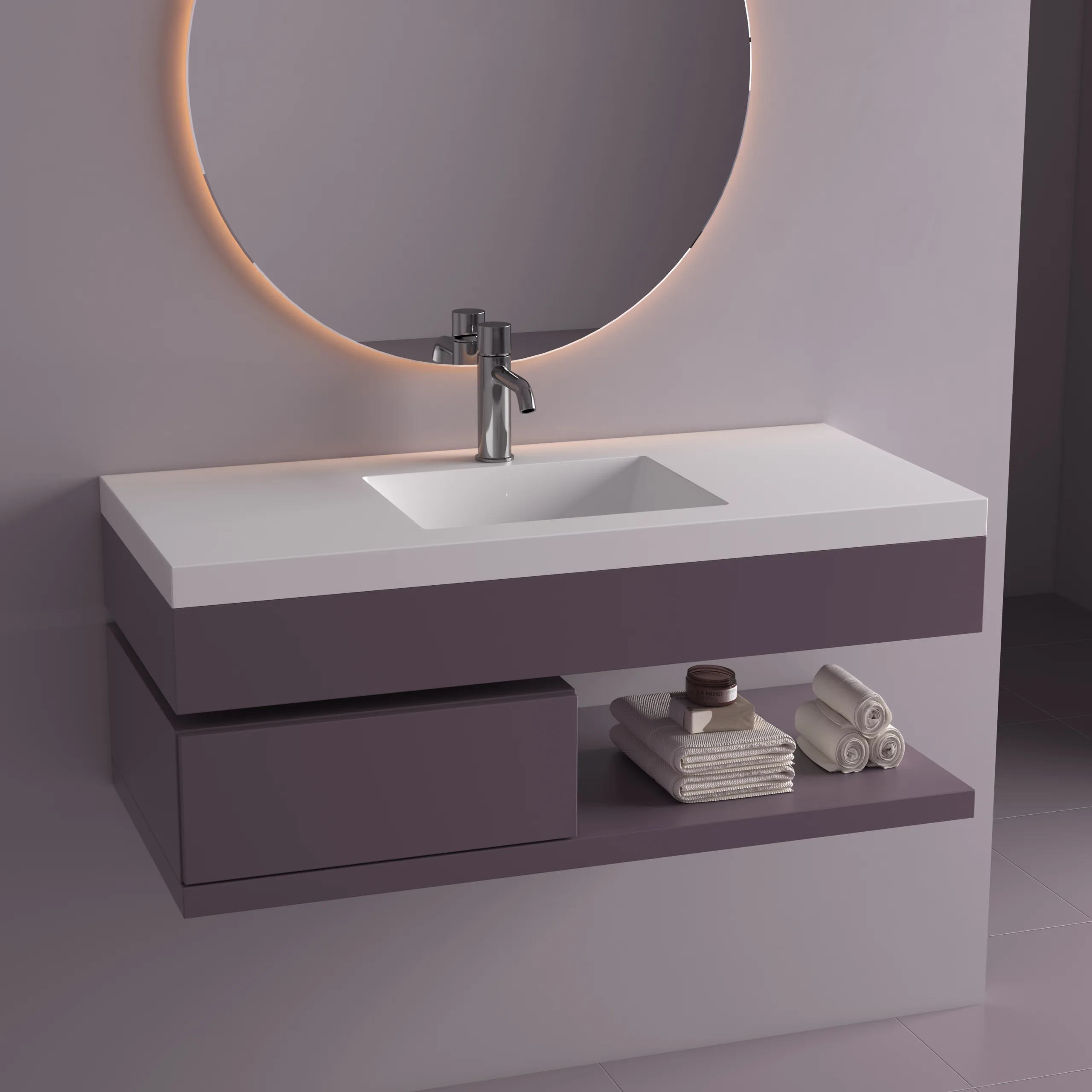 Solid Surface Basin
