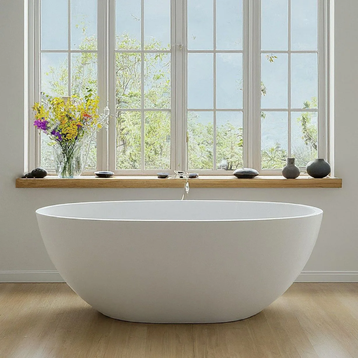 Solid Surface Bathtub