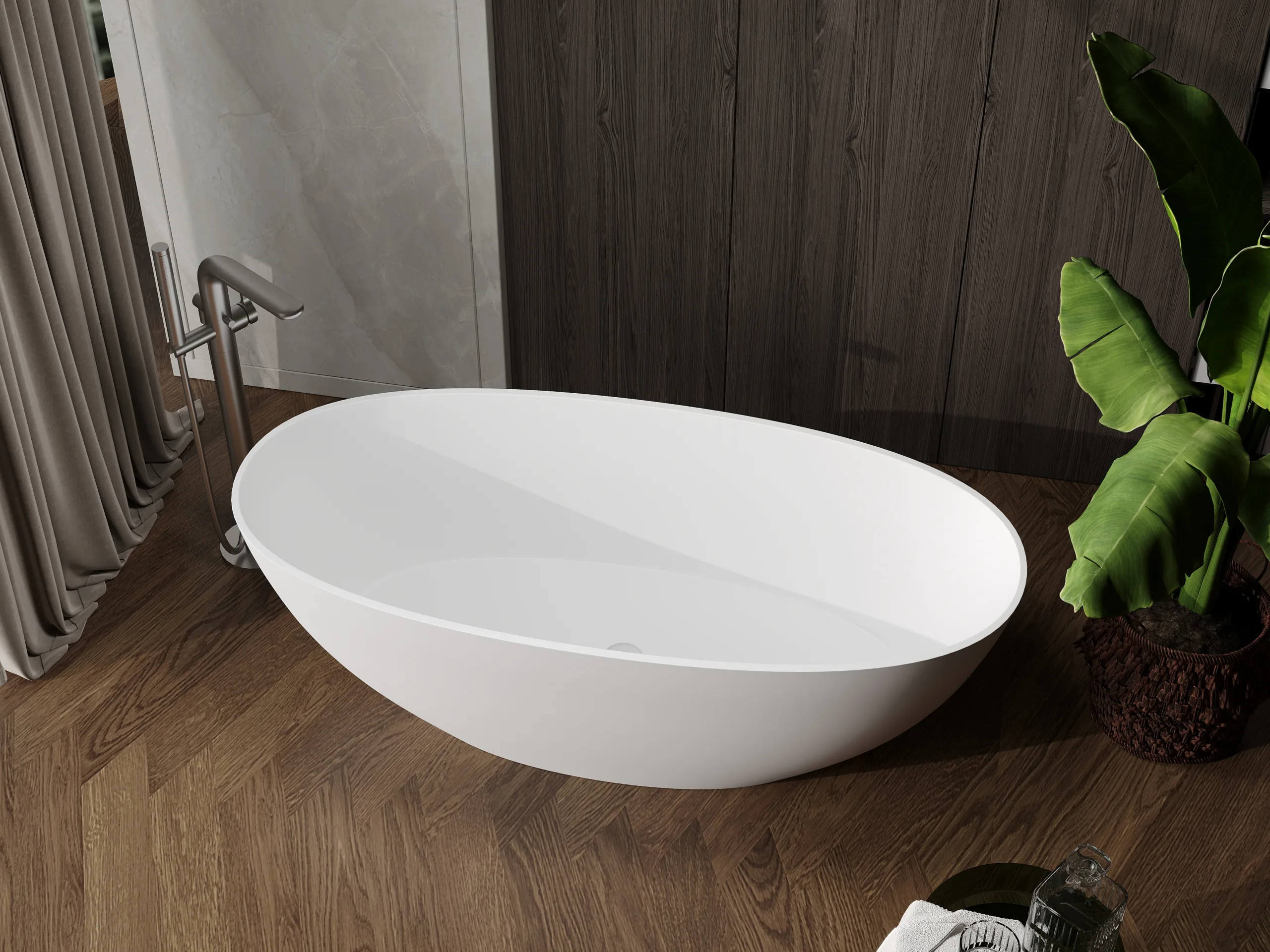 Solid Surface Bathtub