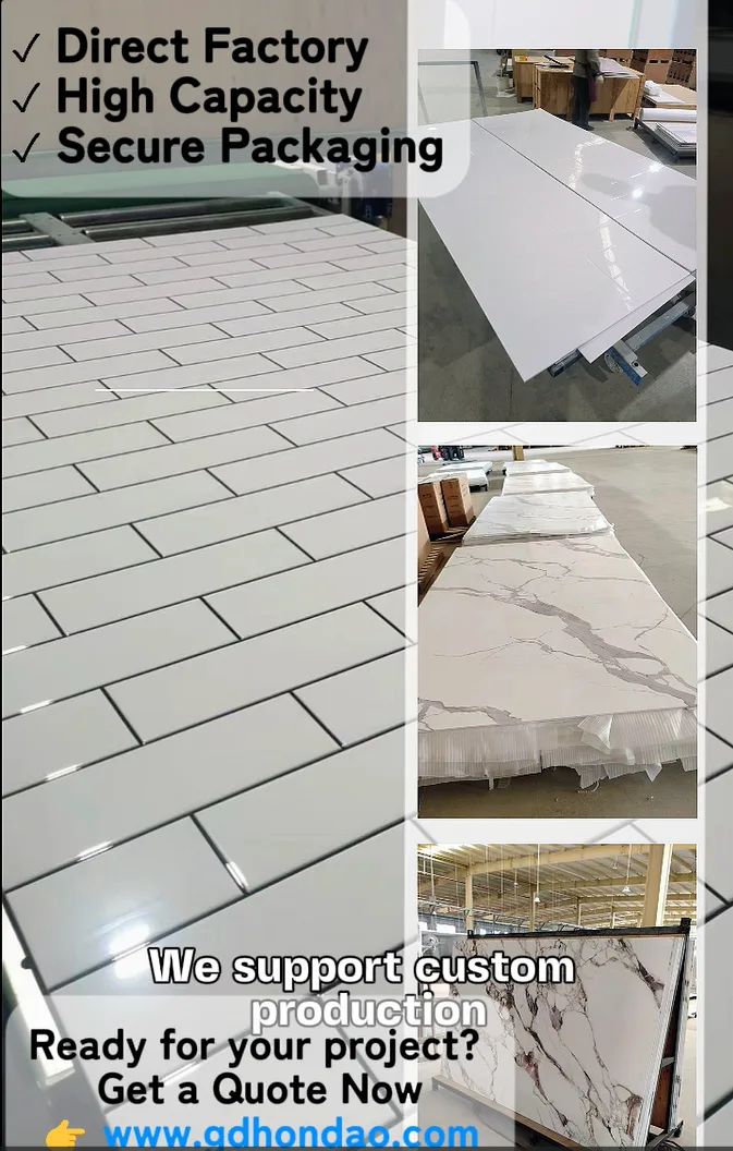 Chevron pattern cultured marble shower wall panels installed in a modern hotel bathroom